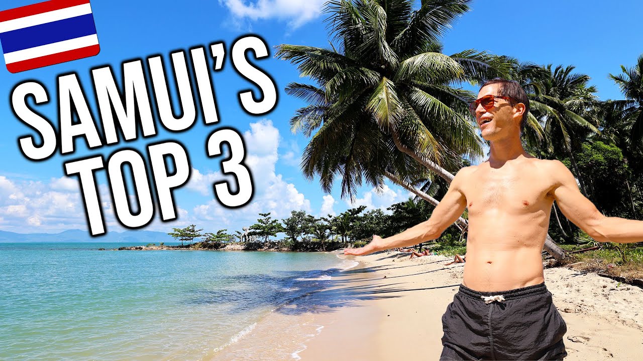 Top 3 BEST BEACHES in Koh Samui for 2026 🌴🌅 🏖️🌊