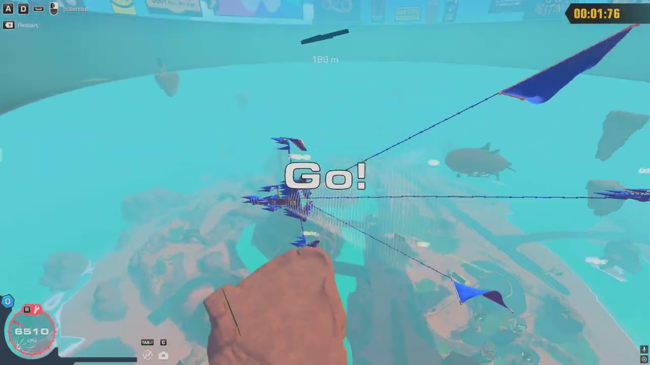 Trailmakers Race Island Centrifuge (Bionic League, Hinge Glitch) 2.3s (WR)