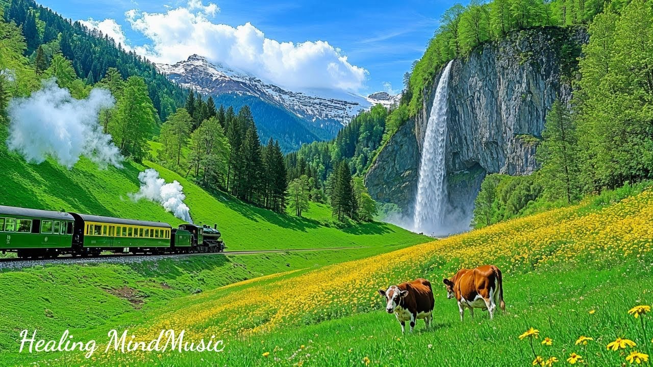 Gentle healing Music & Nature Sounds 🌿Calm the Mind & Relax, Stop Overthinking, Reduce Anxiety