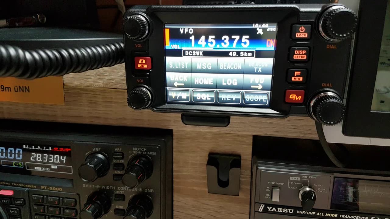 Fotoübertragung über C4FM  mit einem Yaesu FTM-400XD