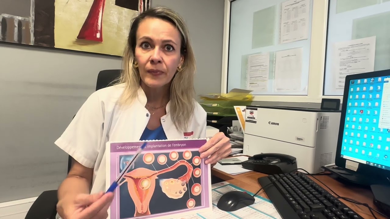 Dr Nathalie Fontaine explique le prélèvement d’ovocytes 