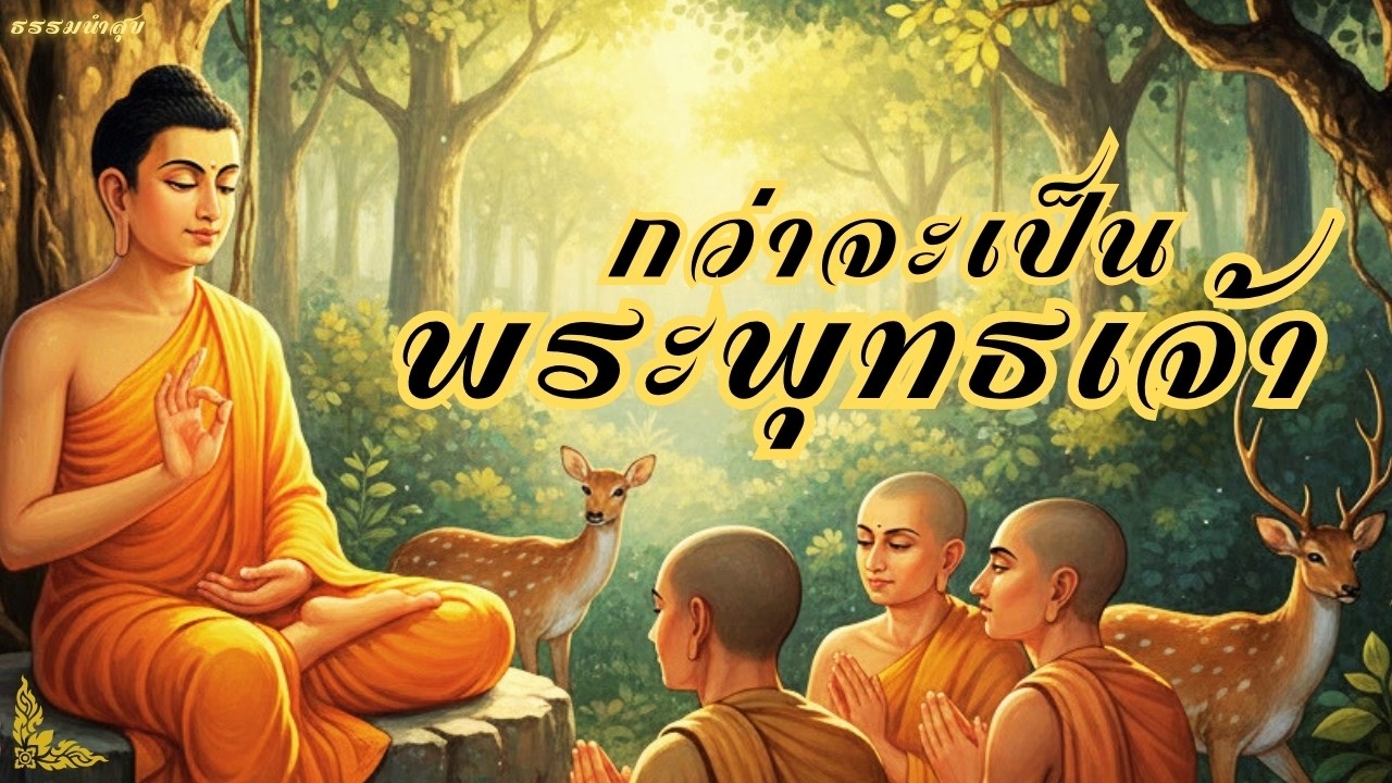 กว่าจะเป็นพระพุทธเจ้า: มหาบุรุษผู้เสียสละ | ธรรมนำสุข