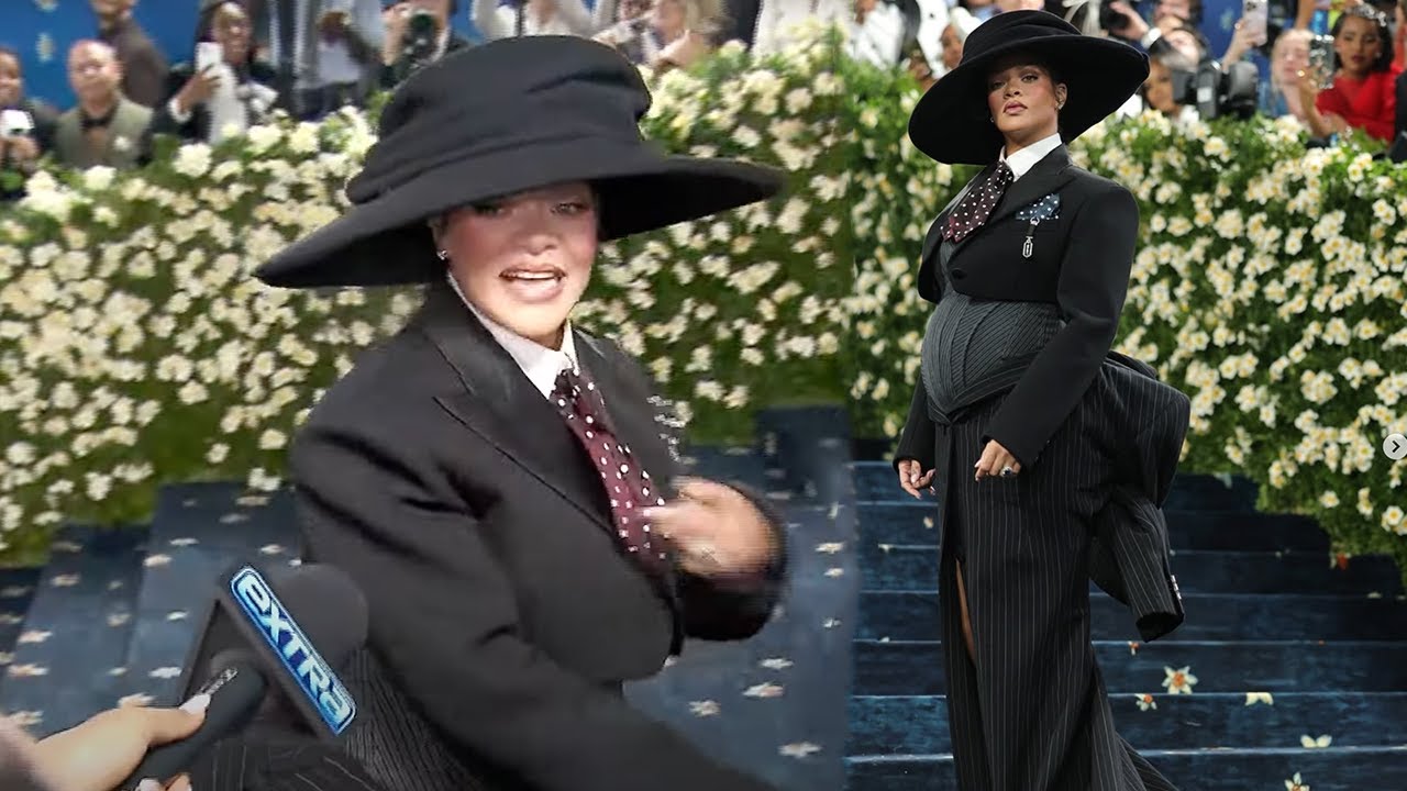 Rihanna Debuts BABY BUMP on Met Gala 2025 Carpet!