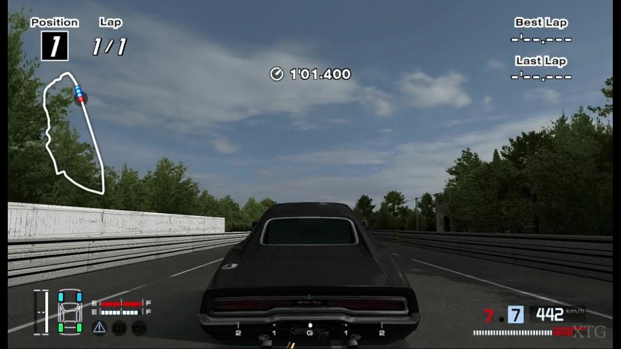 [#952] Gran Turismo 4 - Dodge Charger 440 R/T '70 Hybrid (Wheelie) PS2 Gameplay HD