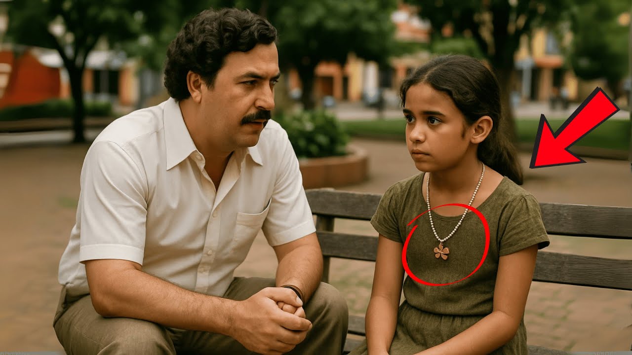 ESCOBAR VE A UNA NIÑA CON EL COLLAR QUE SU HIJA HABÍA PERDIDO, Y LO QUE DESCUBRE LO CAMBIA TODO.