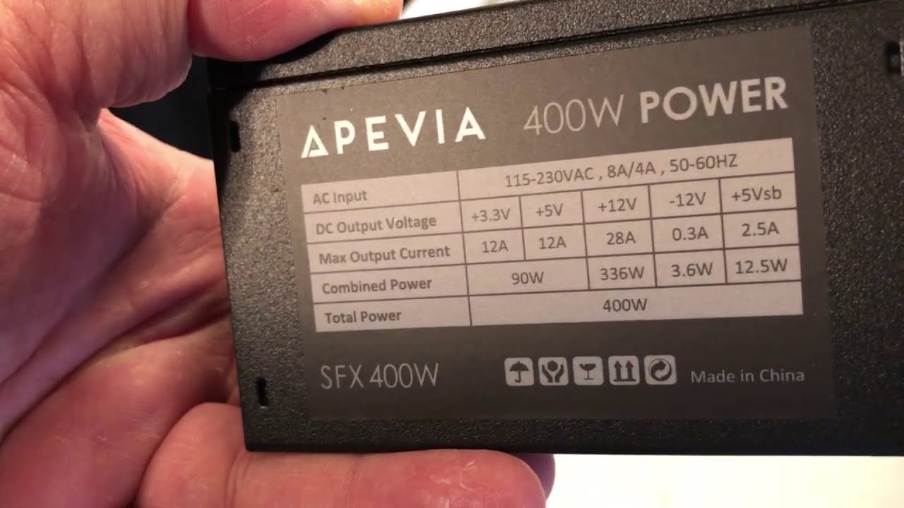 APEVIA SFX-AP400W - PC Power Supply Review