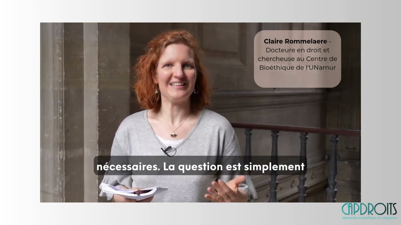 Capacité Juridique pour Toutes et Tous - Claire Rommelaere présente le travail en cours