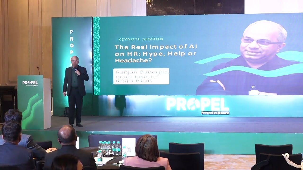 Реальное влияние ИИ на HR: ажиотаж, польза или головная боль? | Основной доклад Ранджана Банерджи...