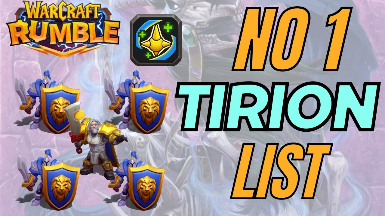 Tirion Footmen INSANE DUAL LANE pressure is *UNSTOPPABLE*, Warcraft Rumble PvP
