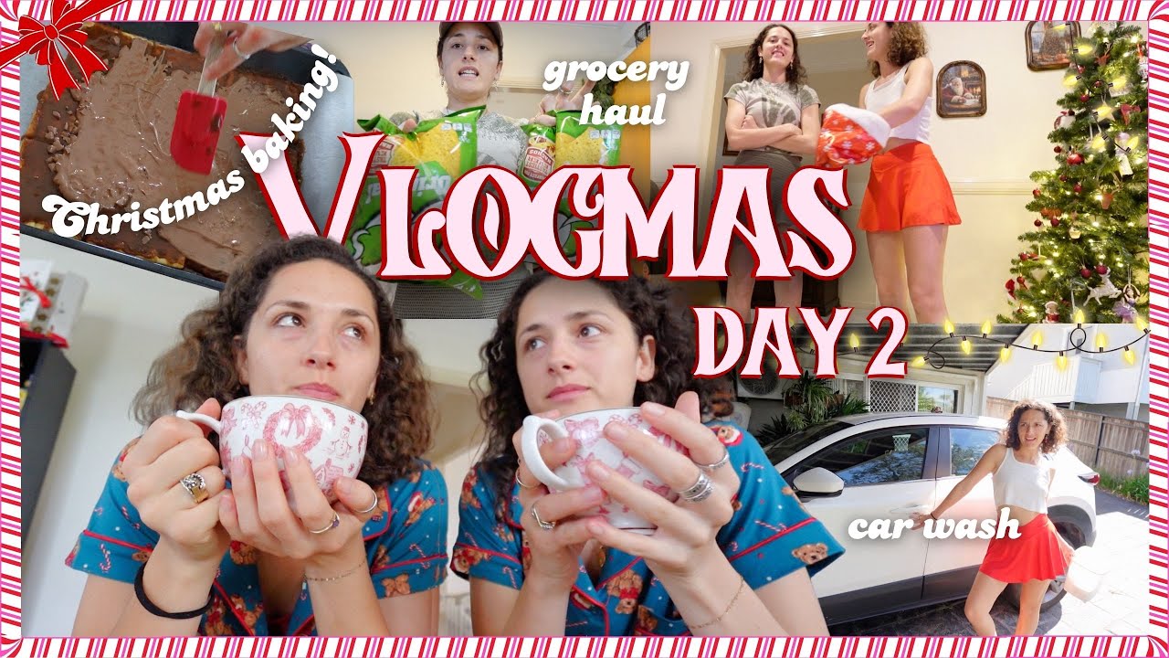 Рождественская выпечка, подарки, уборка и планирование бюджета! VLOGMAS, ДЕНЬ 2 🧸
