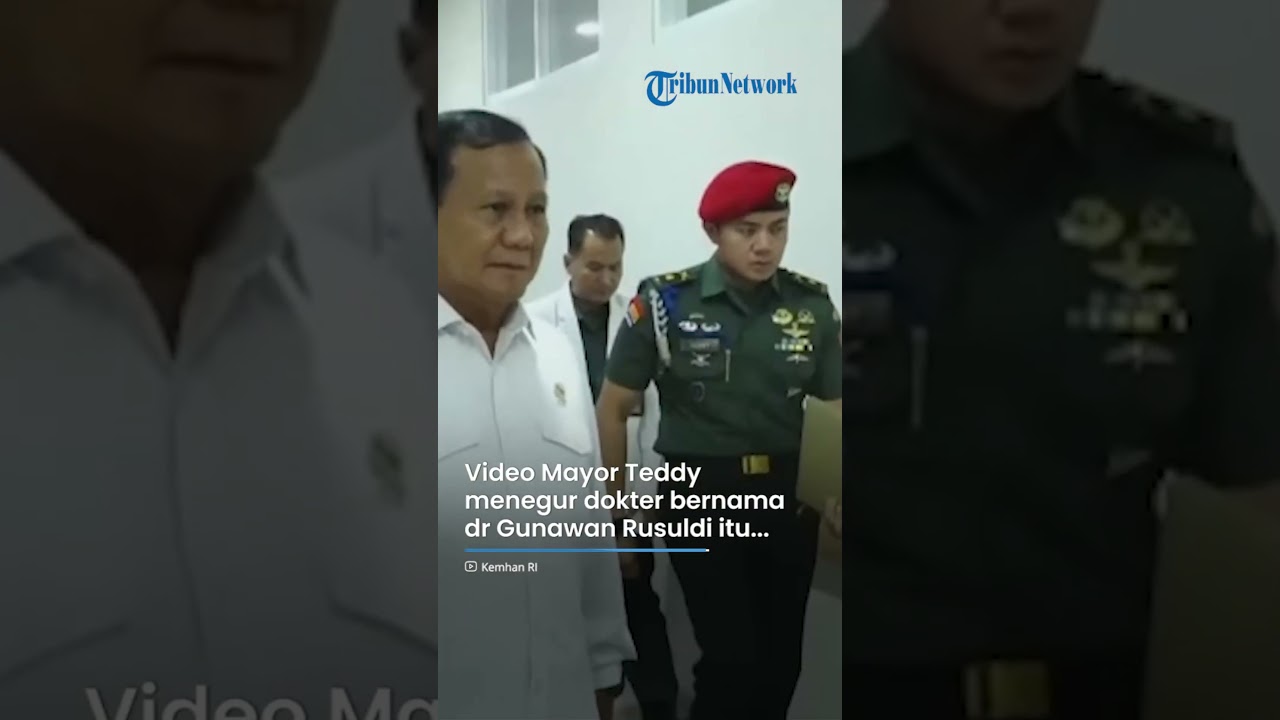 DETIK-DETIK Mayor Teddy Tegur Dokter Militer Pangkat Kolonel hingga Pasrah Nempel ke Dinding