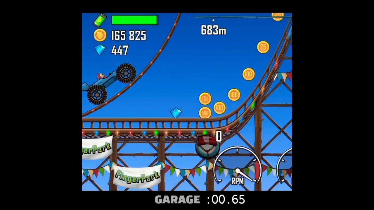 HILL CLIMB RACING : TOP 5 FASTEST VEHICLES 🔥