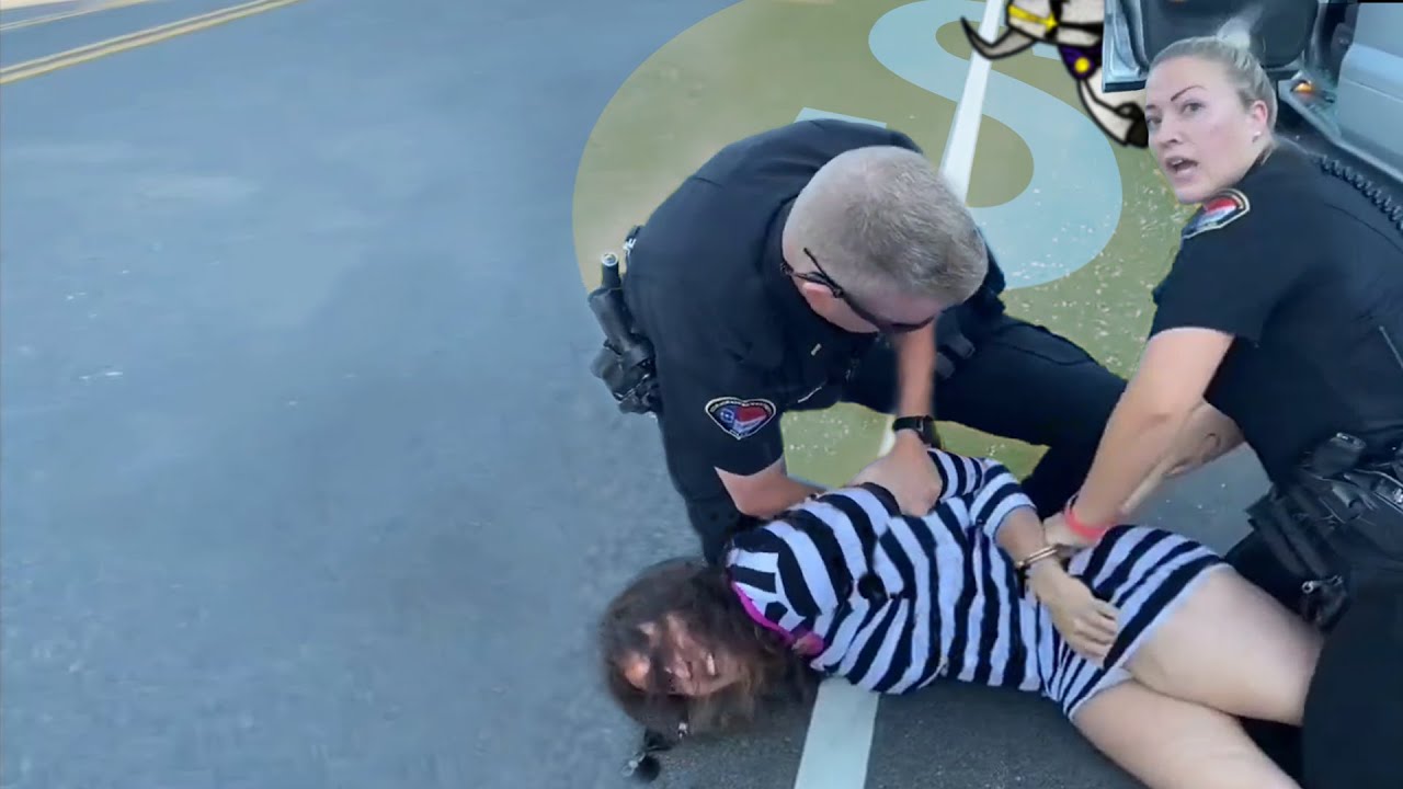 Tik Tok Karen Arrested and gets Window Busted - Sovereign Citizens Owned 151