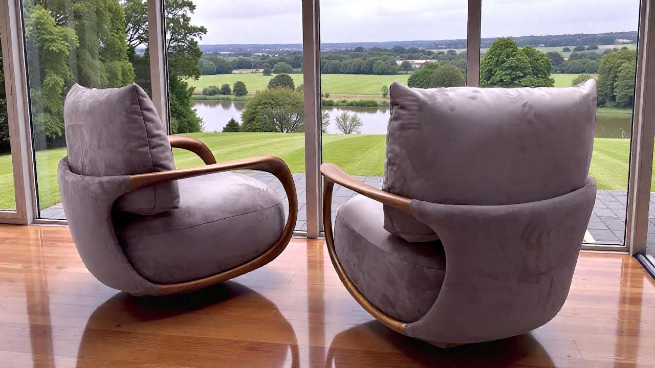 Italia Infinity Chairs, the designer statement chairs that look like art, walkaround review