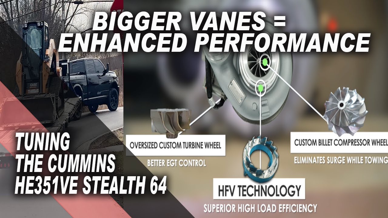 How To Tune the HE351VE & HE300VG Cummins Stealth 64 Turbos