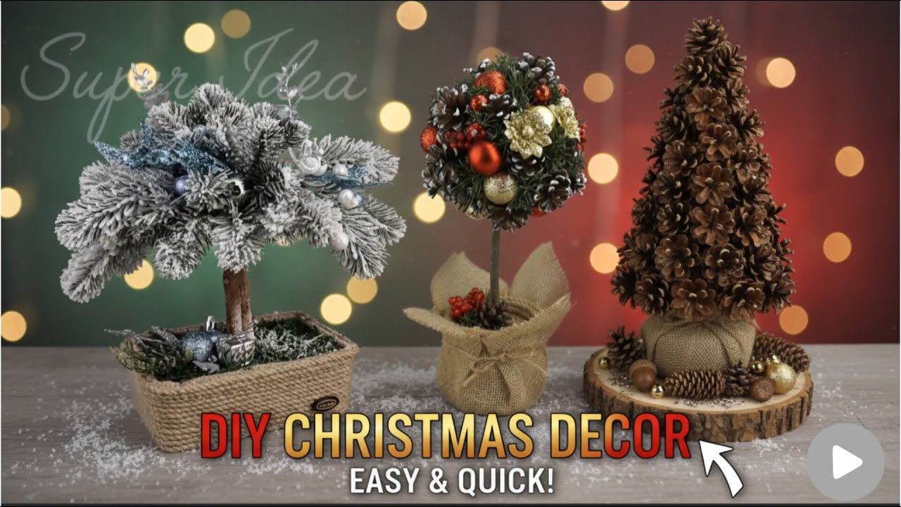 Соседи точно спросят, где вы купили это! DIY Новогодний декор 🤫🌟