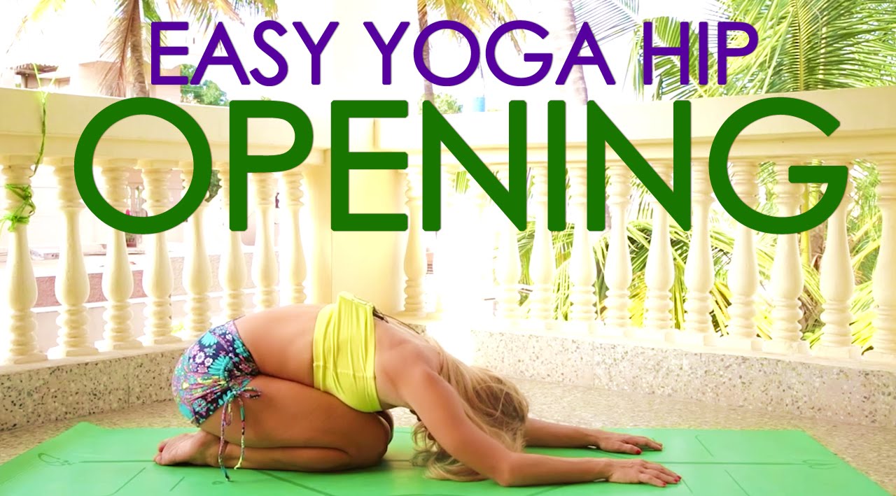 Easy Yoga Hip Opening Practice with Kino in Mysore,  India