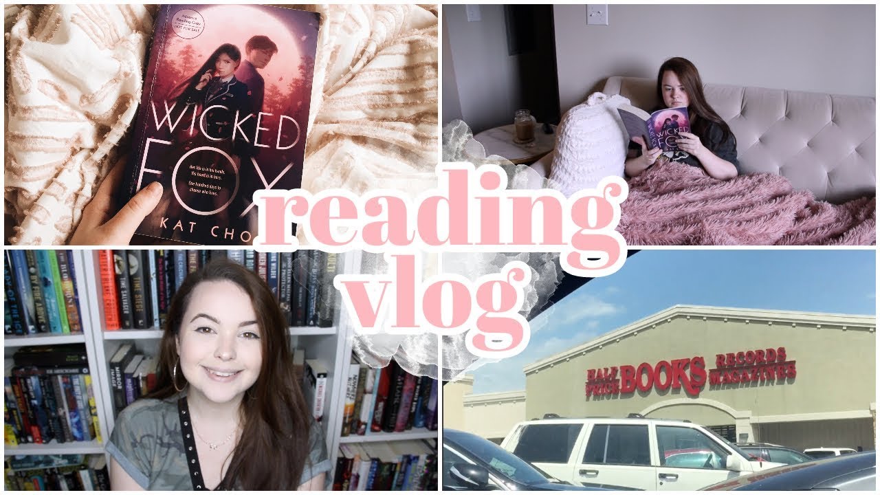 Weekend Reading Vlog + Book Shopping