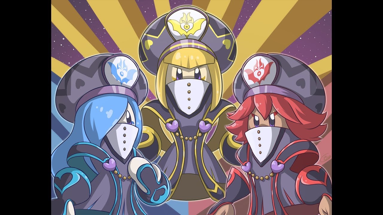 Kirby: Star Allies - Three Mage-Sisters In-Game Voice Clips