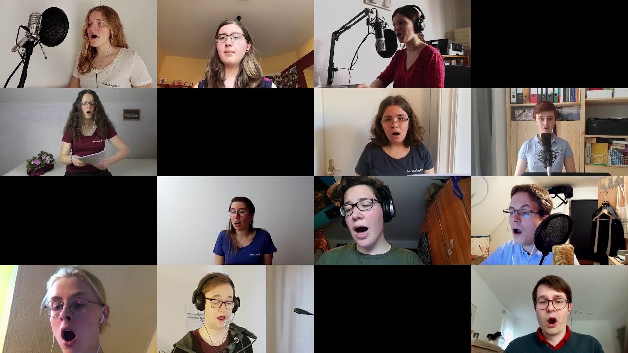 Albert Becker: „Ich hebe meine Augen auf“ (Virtual Choir)