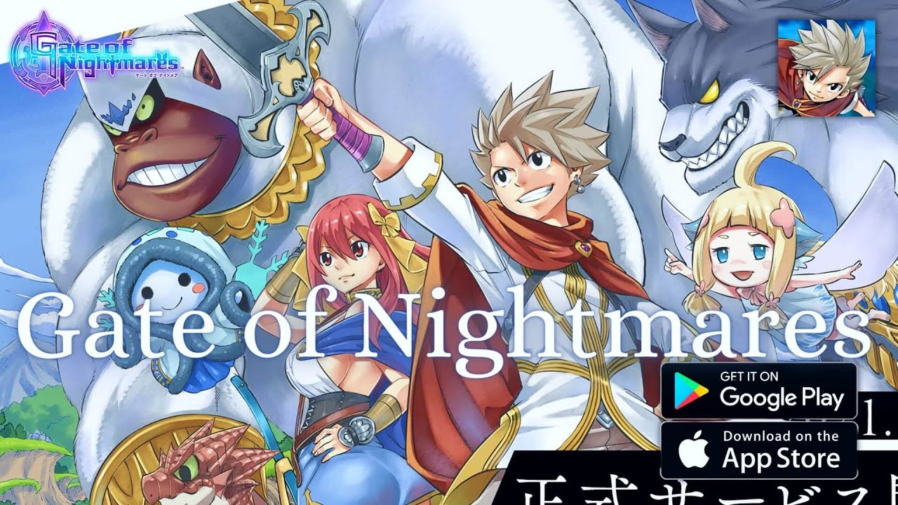 Gate of Nightmares - Gameplay APK new Square Enix Mobile Game