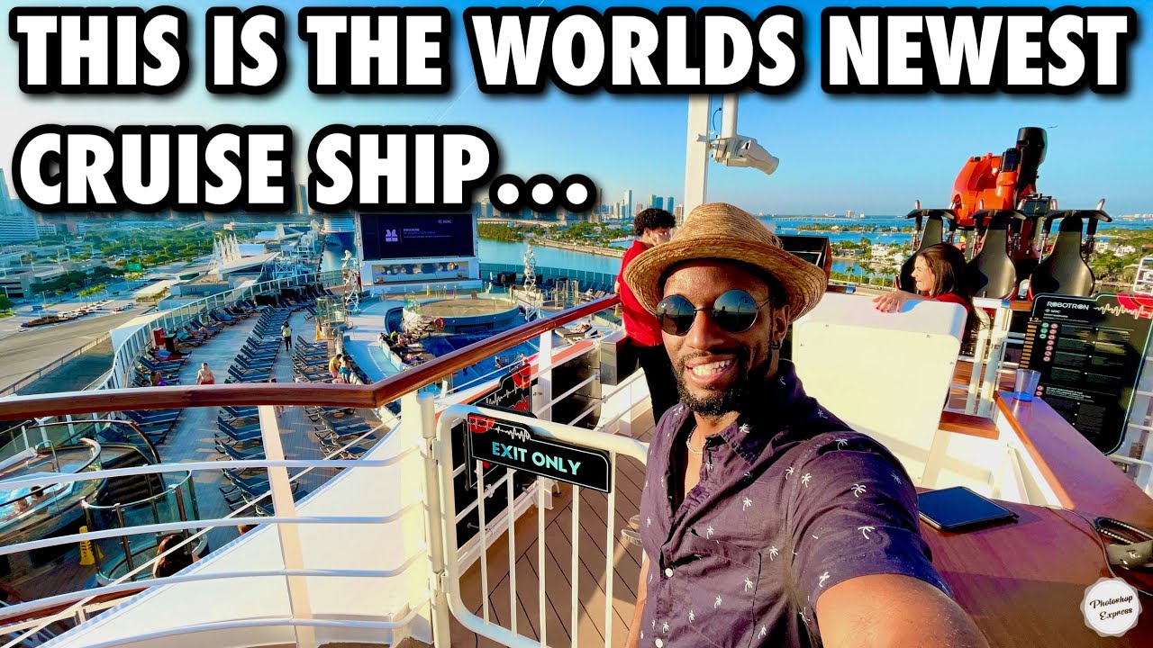 My First Day On The World’s Newest Cruise Ship (MSC SEASCAPE)