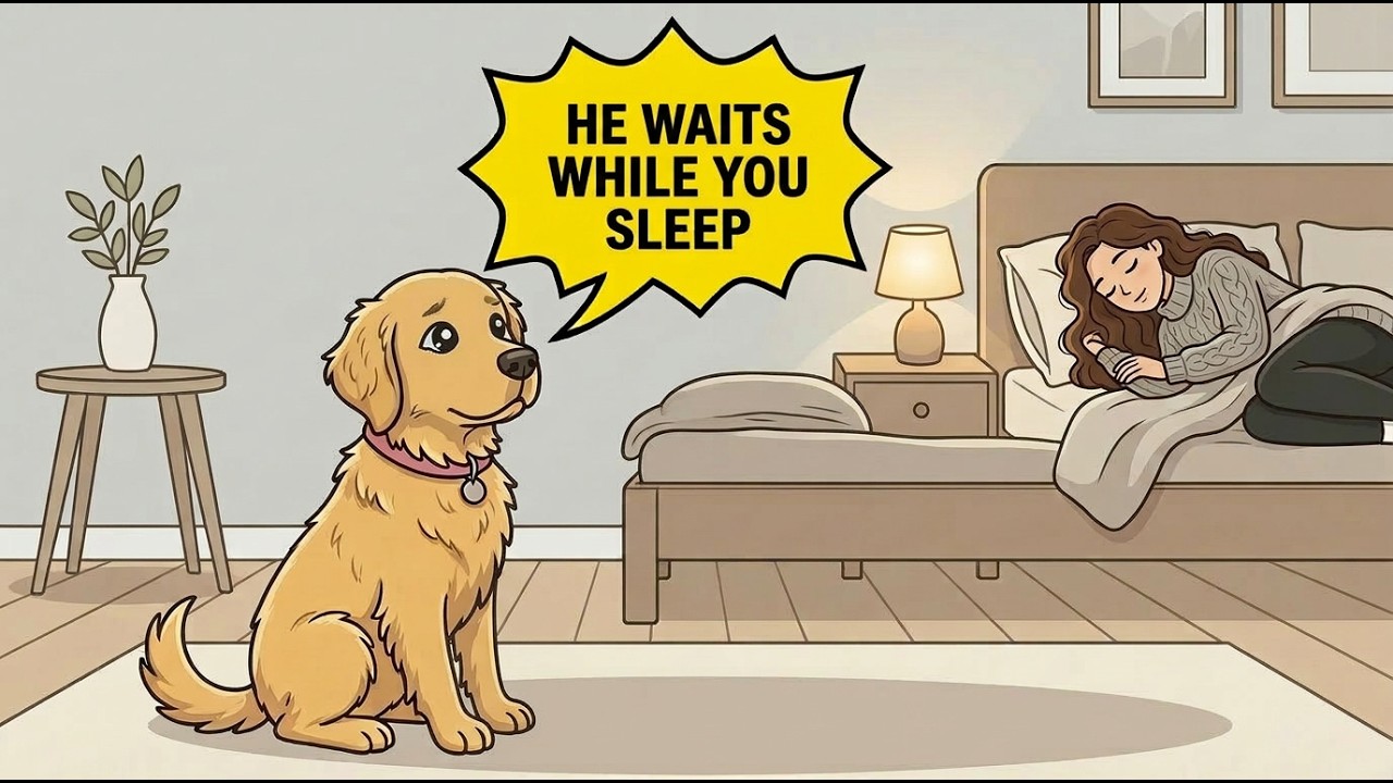 Why Your Dog Watches You Sleep at Night | Hidden Dog Behavior Explained