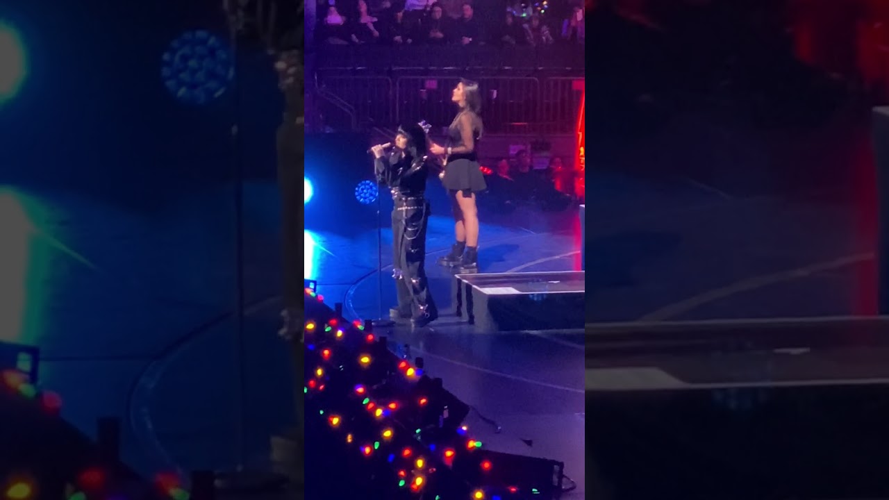 Demi Lovato performing Heart Attack live at iHeartRadio Jingle Ball New York 2022