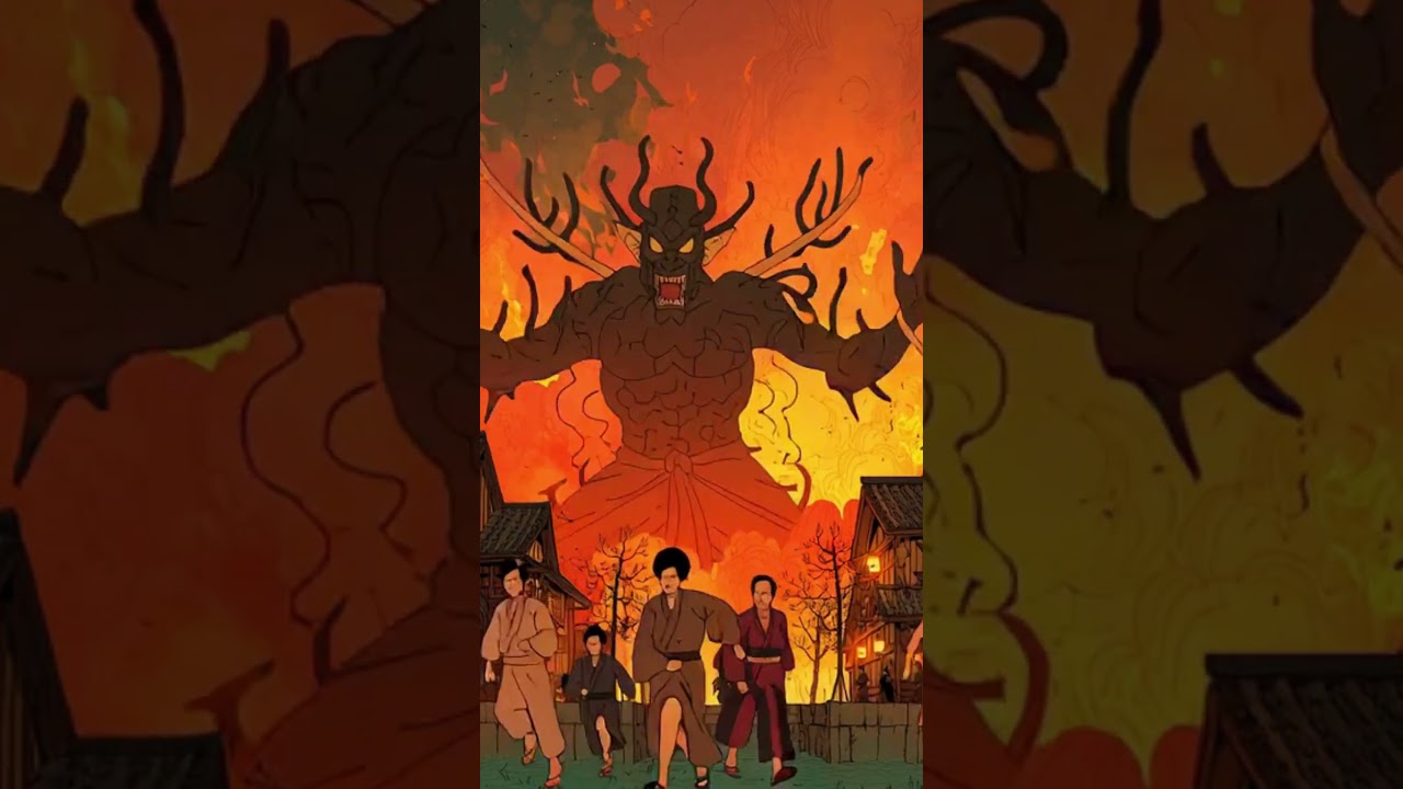 🔥 Oni &ndash; Demons of Japanese Mythology 👹 #Oni #JapaneseFolklore #Yokai #Mythology #AncientLegends