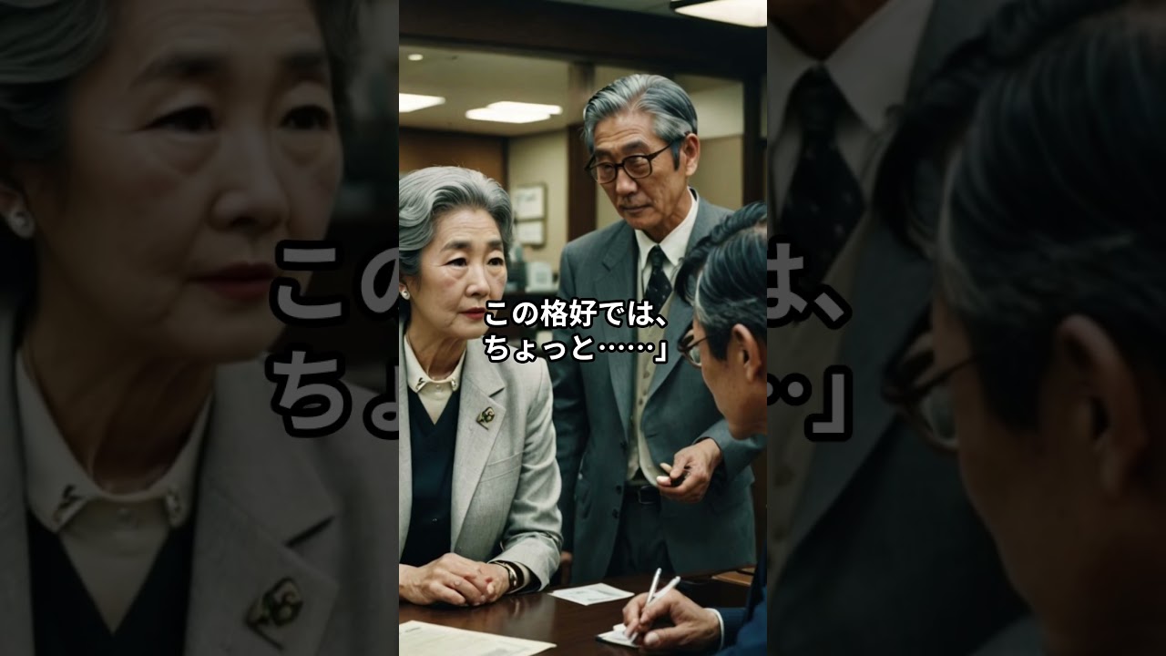 【スカッと】「汚らわしいから帰れ」と銀行で罵られた老父婦。しかしその通帳をみた瞬間、職員全員の顔が青ざめた 