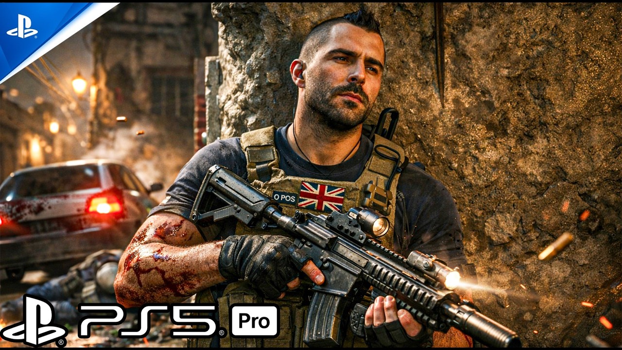 Left Alone Behind Enemy Lines (PS5) Реалистичная графика ULTRA, геймплей [4K 60 FPS] Call of Duty