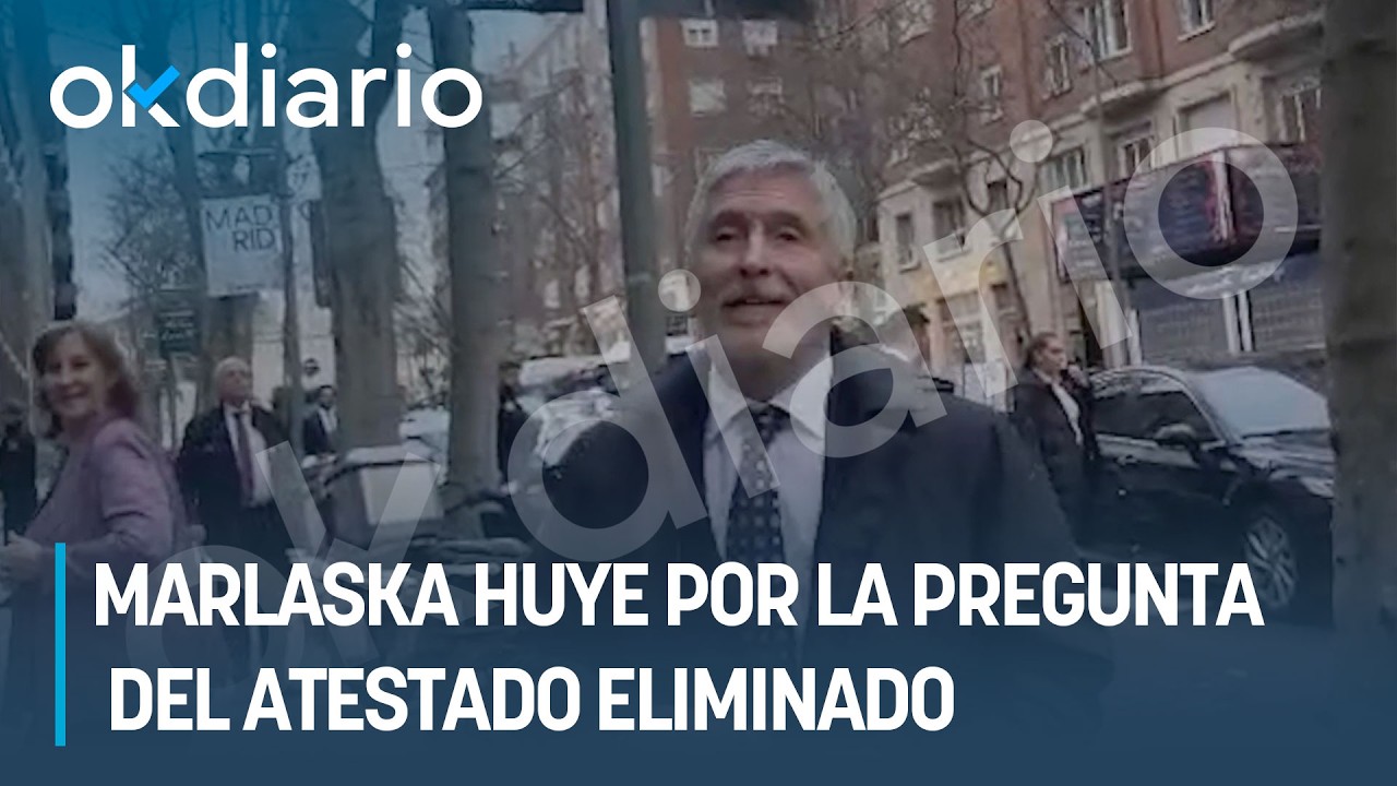 Marlaska huye cuando OKDIARIO le pregunta por el atestado eliminado de la fiesta ilegal de Sicilia
