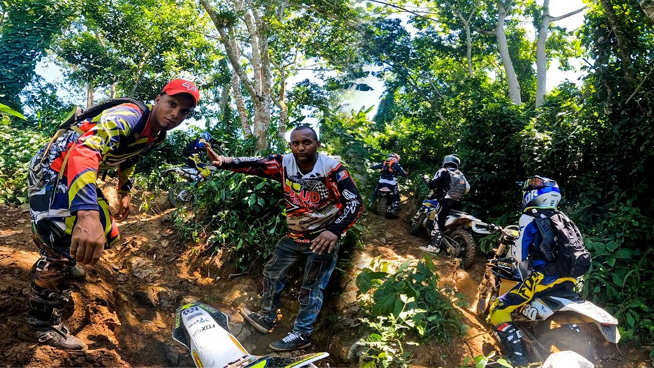 Subidas Extremas reto en Motos ENDURO Republica Dominicana
