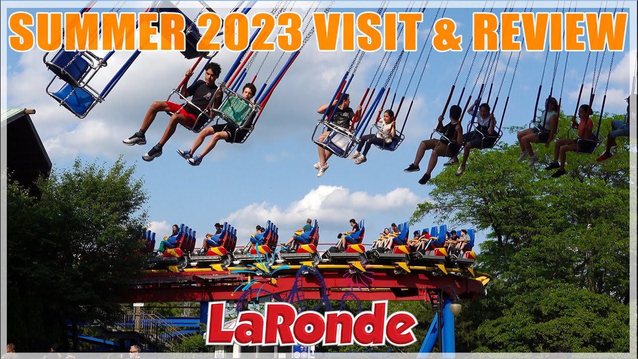 Visiting La Ronde [Six Flags] Montréal, Canada, Summer 2023 [4K]