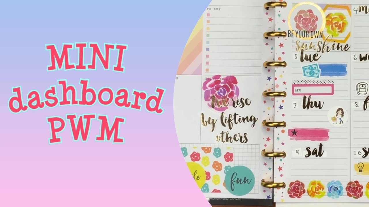 Mini dashboard layout PWM
