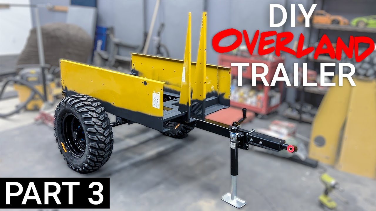 Disassembly and Clean Up // DIY OVERLAND trailer [Part 3]