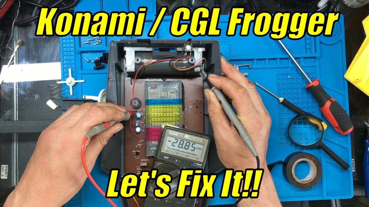 Vintage Frogger Repair - CGL / KONAMI /  GRANSTAND / GAKKEN