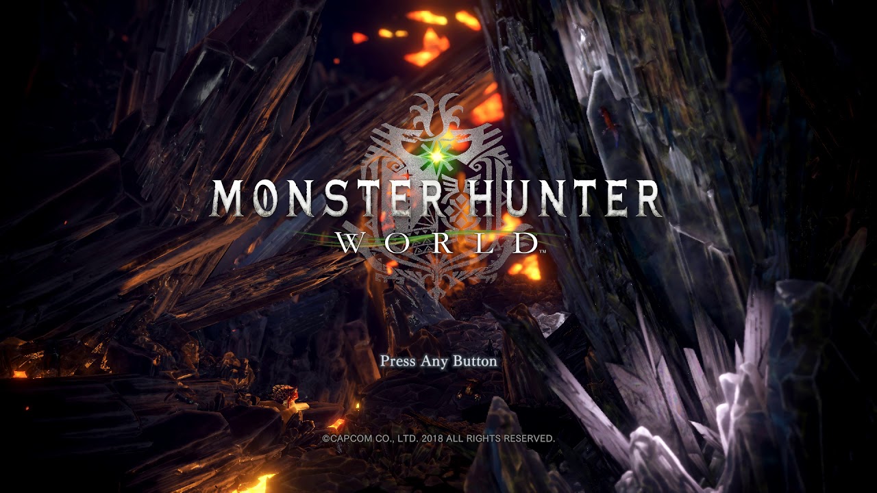 Monster Hunter: World Title Screen - Elder's Recess