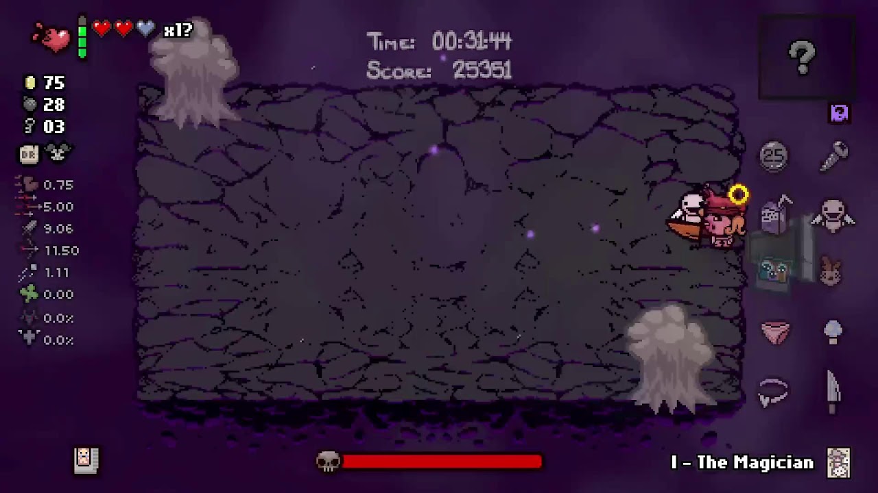 The Binding of Isaac Daily Run 12/1/2026