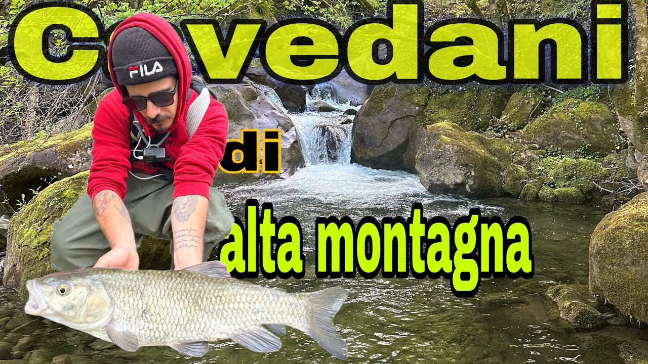 I MOSTRI della MONTAGNA;PESCA al CAVEDANO in fiume