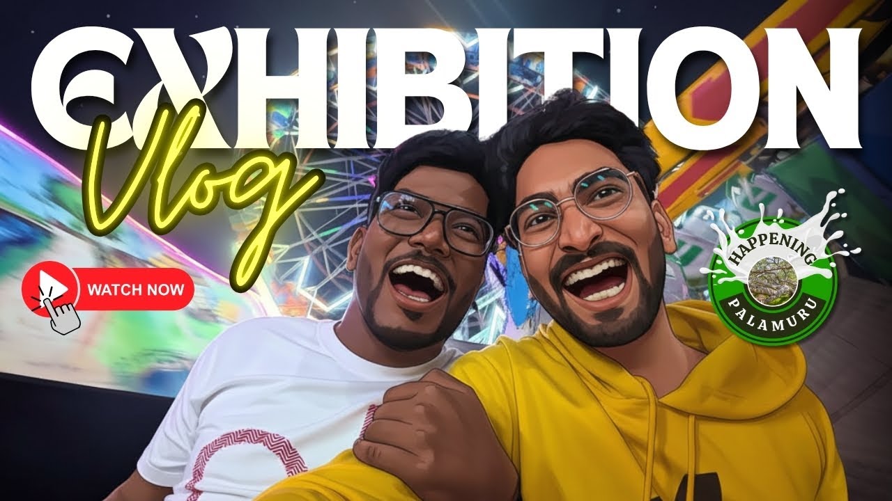 🎡 Exhibition Madness in Mahabubnagar! 😂 Unlimited Fun, Food & Friends | Happening Palamuru