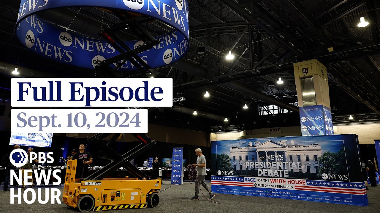 PBS News Hour live episode, Sept. 10, 2024