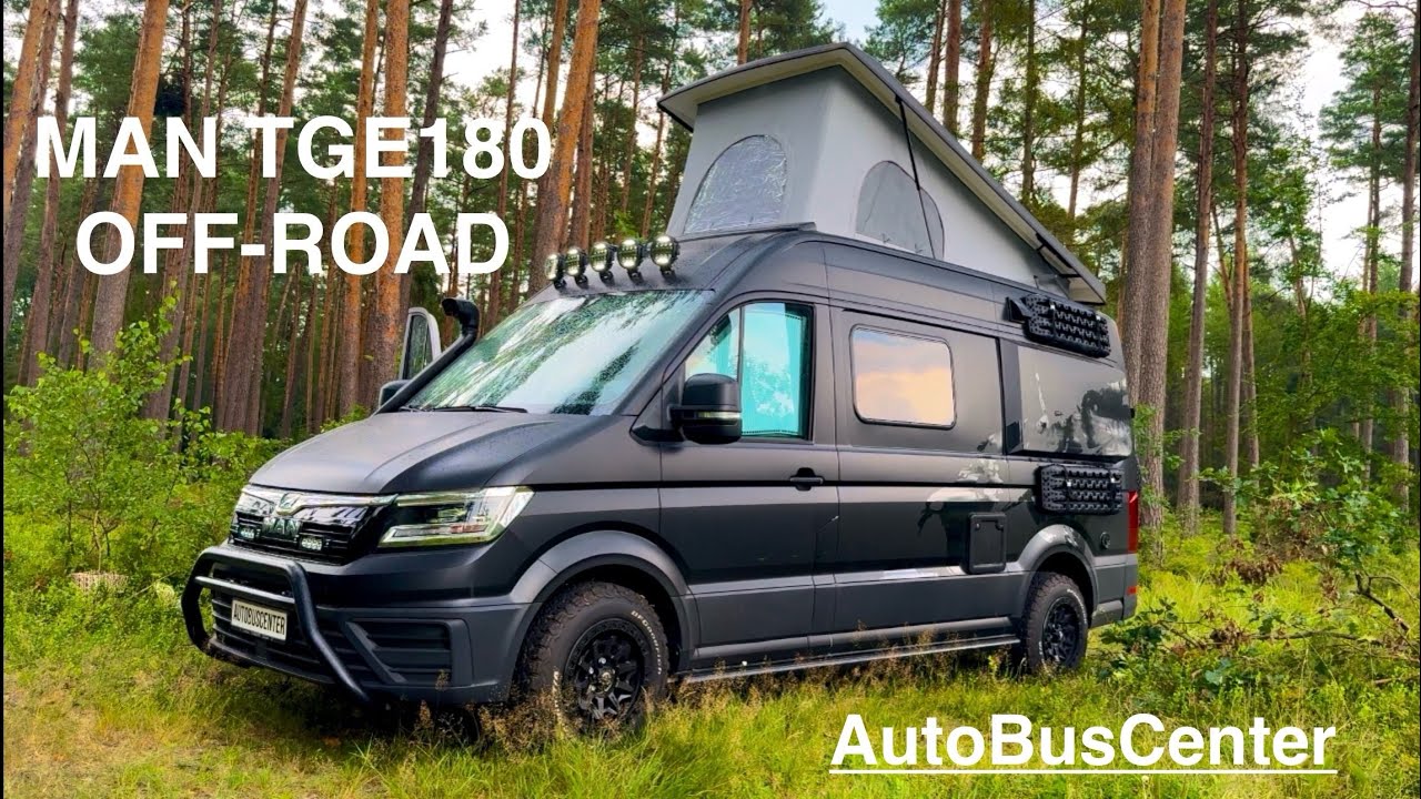 MAN TGE180 Camper OFF-ROAD By AutoBusCenter