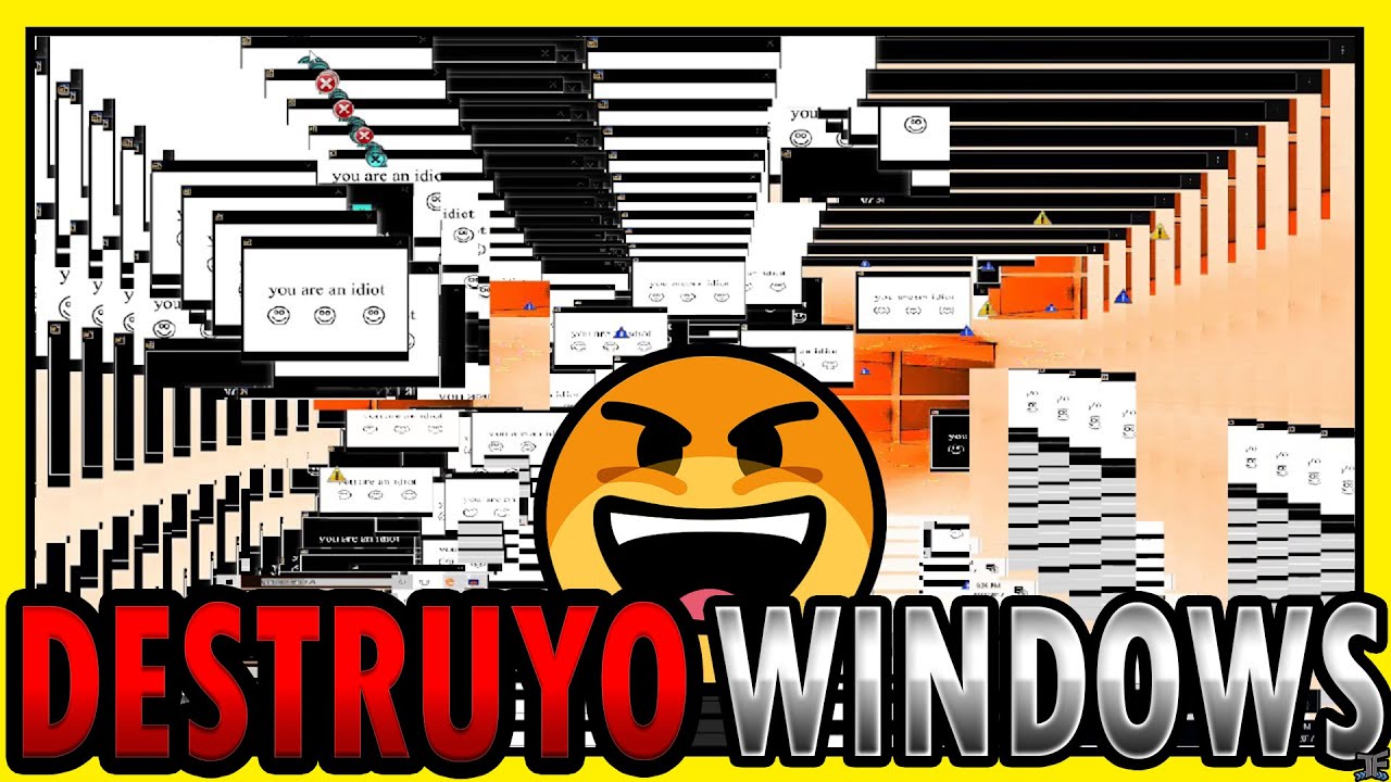 ▶▶Destruyendo Windows 10 con VIRUS TROYANO &Eacute;PICO #2