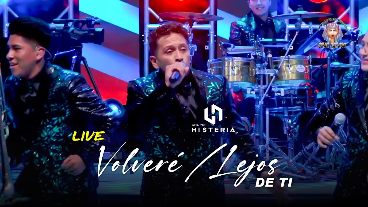 Grupo Histeria / Volver&eacute; - Lejos de ti  (Live) 2021 MW Producciones