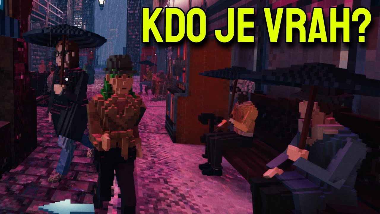 Město a vraždu pro tebe vytvořila umělá inteligece. Ty to musíš vyřešit - Shadows of Doubt