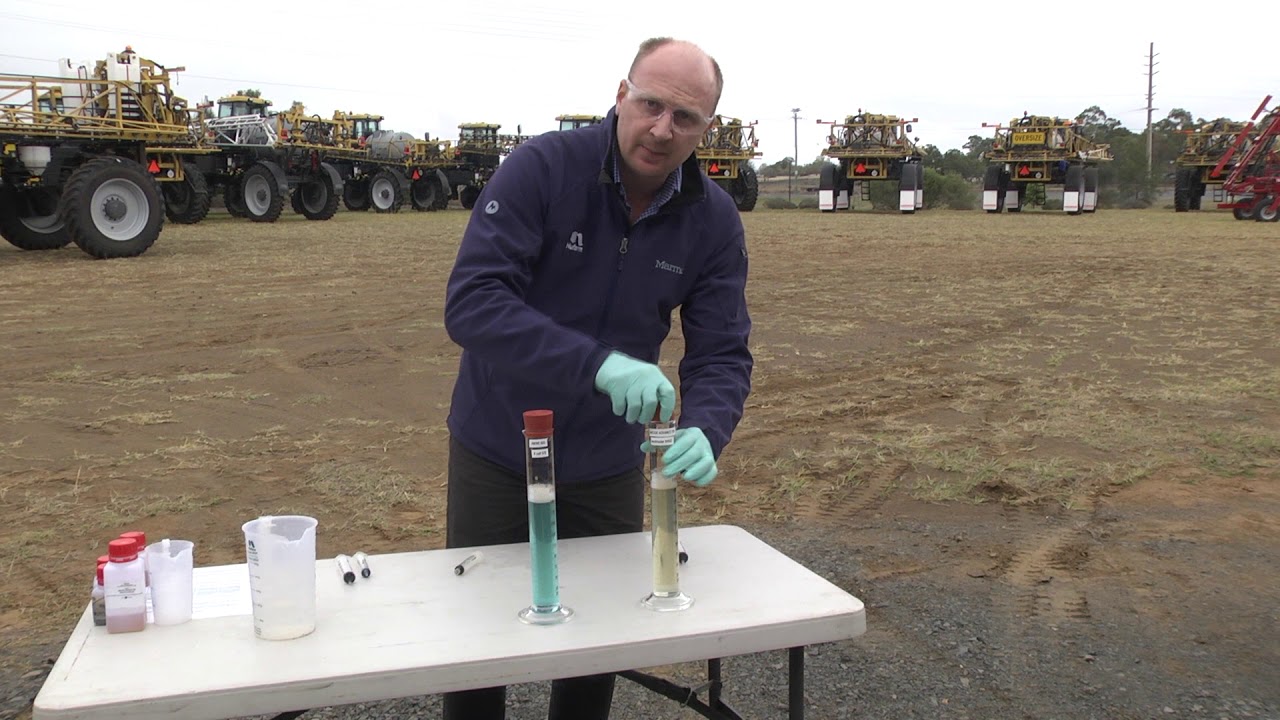 Mixing glyphosate and 2,4-D: 1. Avoid incompatible formulations