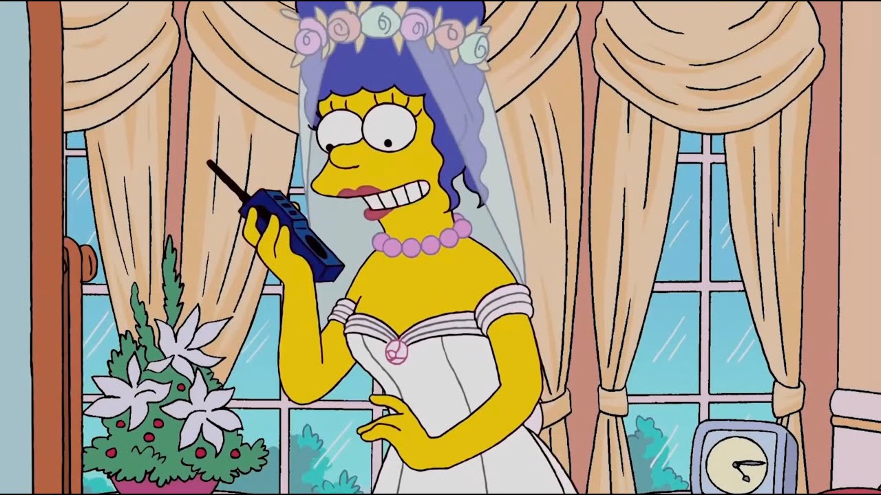 [SimpsonTV] Homer and Marge get married