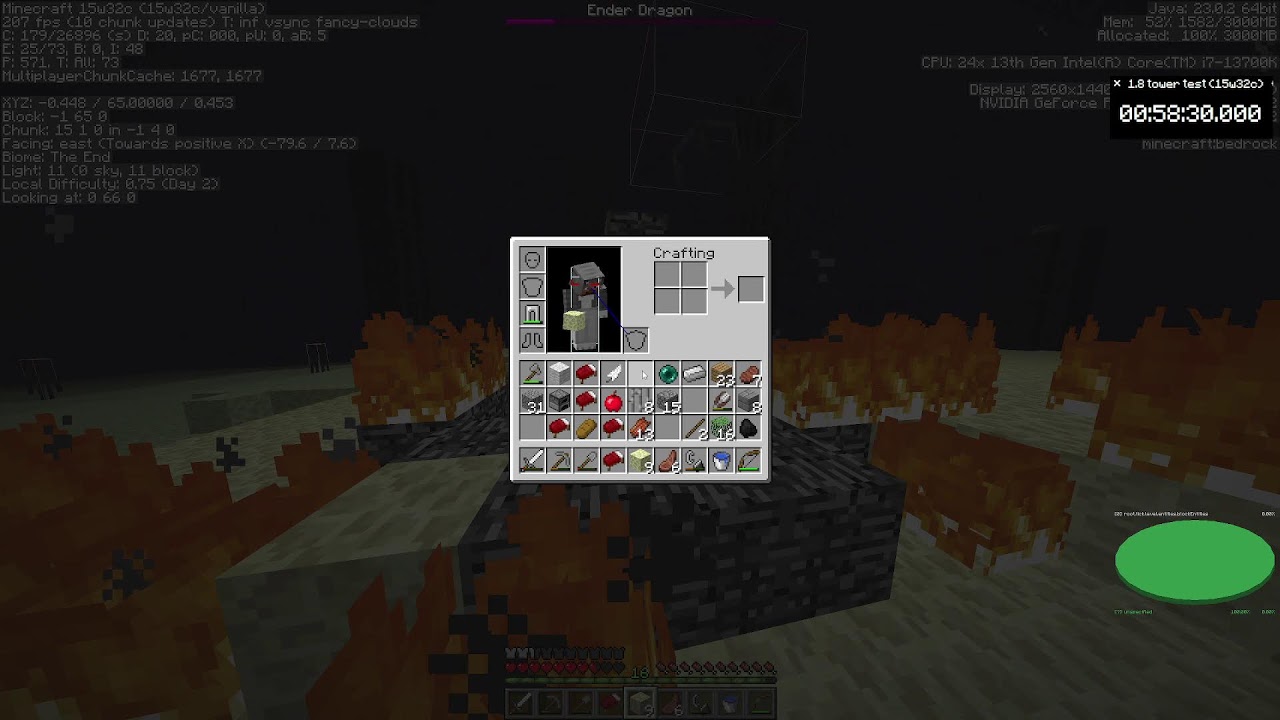Beating EVERY SNAPSHOT ever... (All versions: 15w32c)