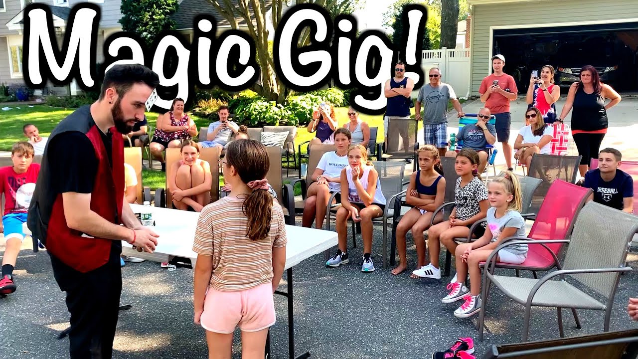 Block Party Magic Gig | Street Magic